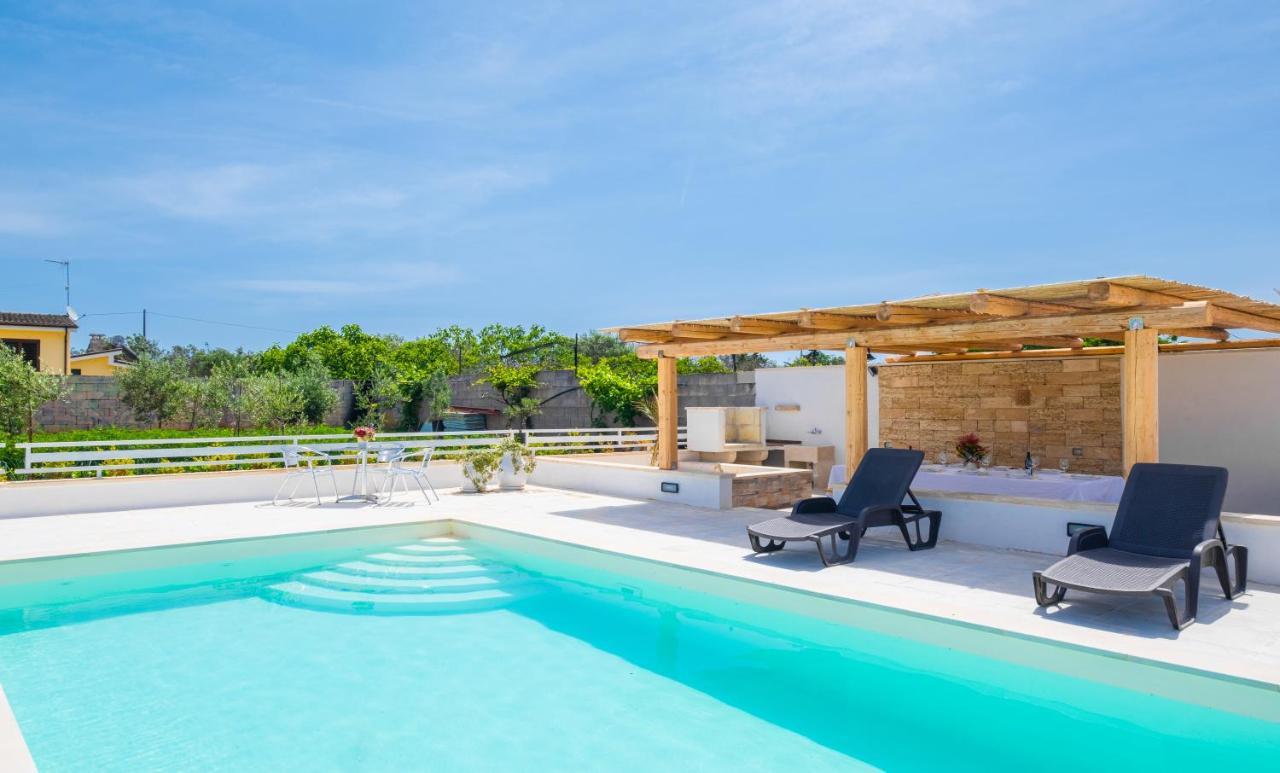 Dependance Specchia With Pool Apartment Exterior foto