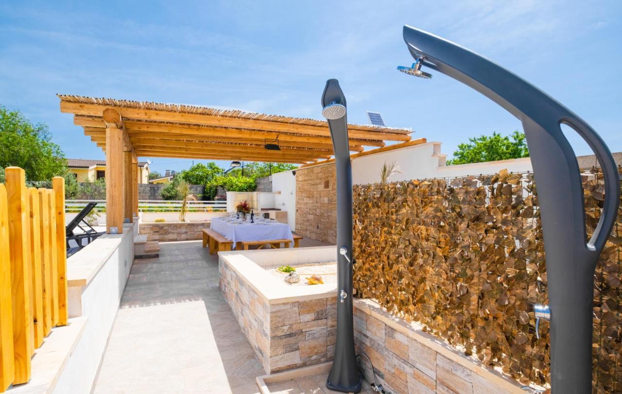 Dependance Specchia With Pool Apartment Exterior foto