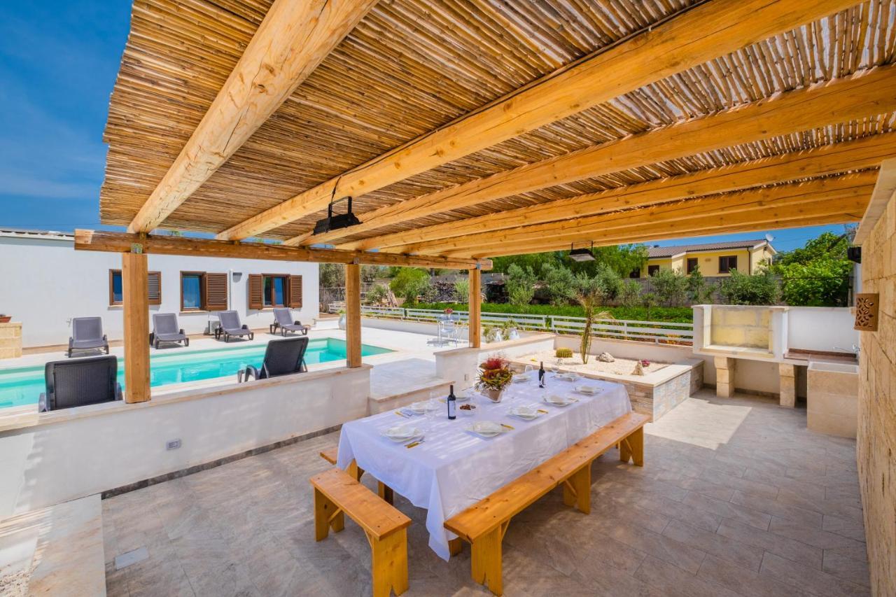 Dependance Specchia With Pool Apartment Exterior foto