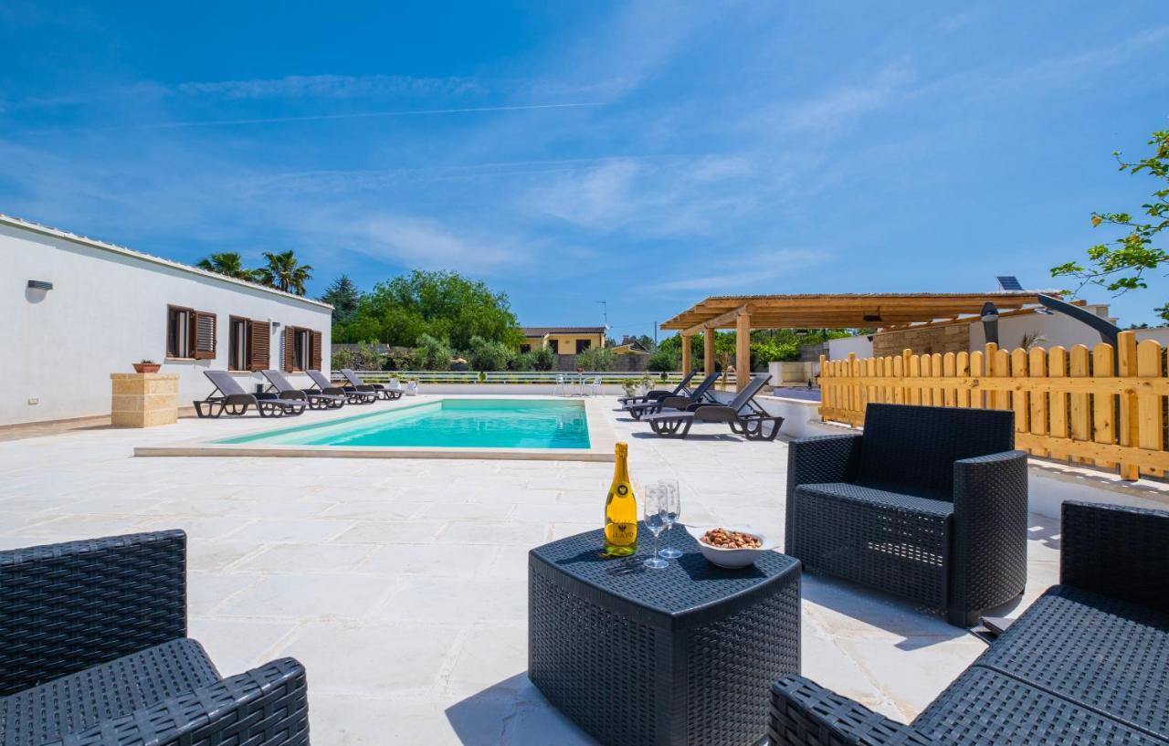 Dependance Specchia With Pool Apartment Exterior foto