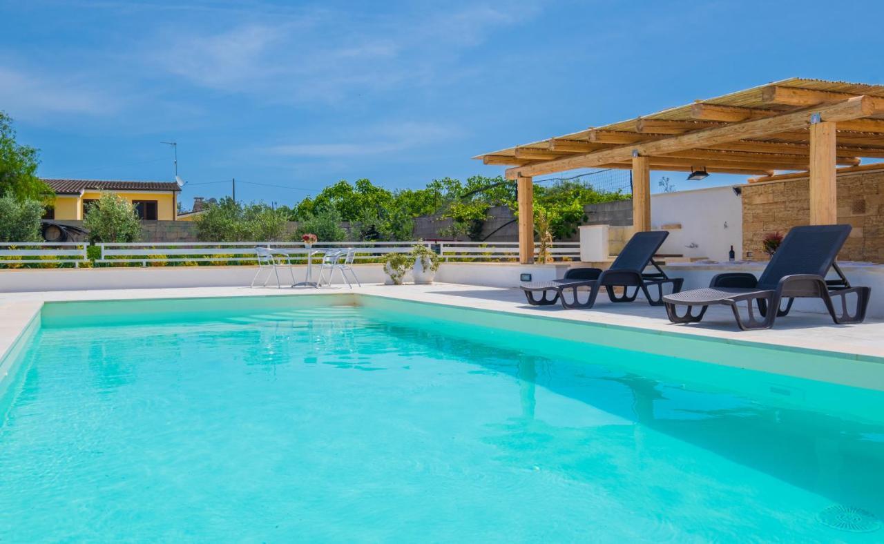 Dependance Specchia With Pool Apartment Exterior foto