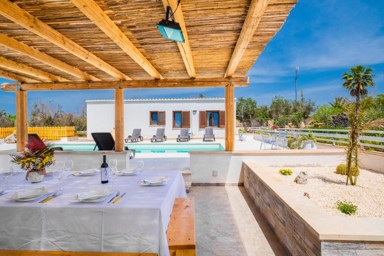 Dependance Specchia With Pool Apartment Exterior foto